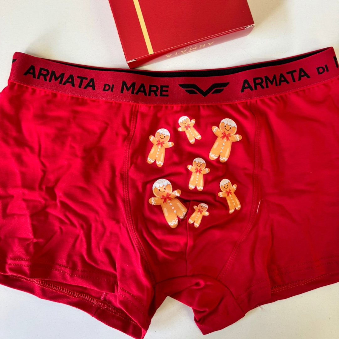 Boxer uomo cotone elasticizzato XMAS