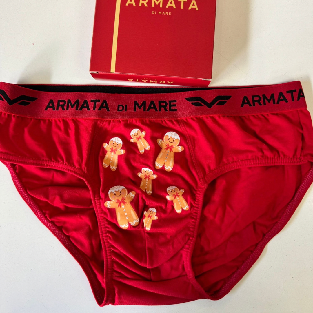 Slip uomo cotone elasticizzato XMAS