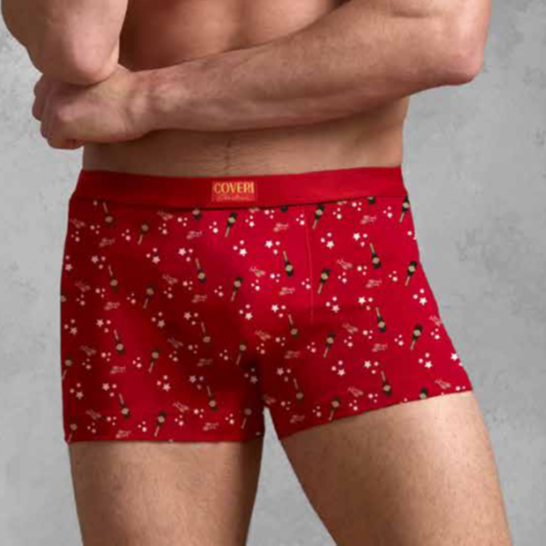 Boxer uomo cotone bielastico XMAS | EB1318
