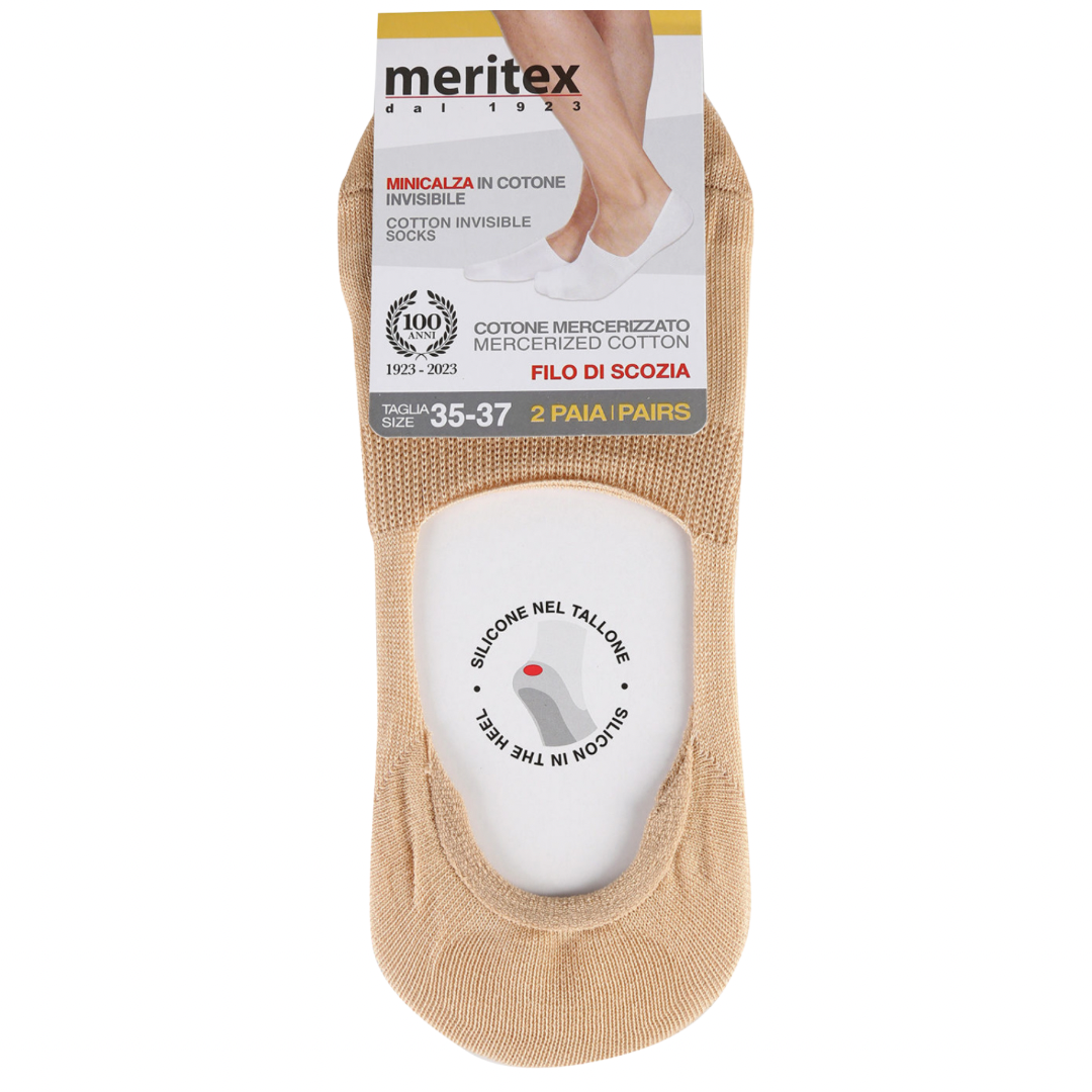 Fantasmini uomo/donna Meritex in filo di scozia (conf. 2 paia)