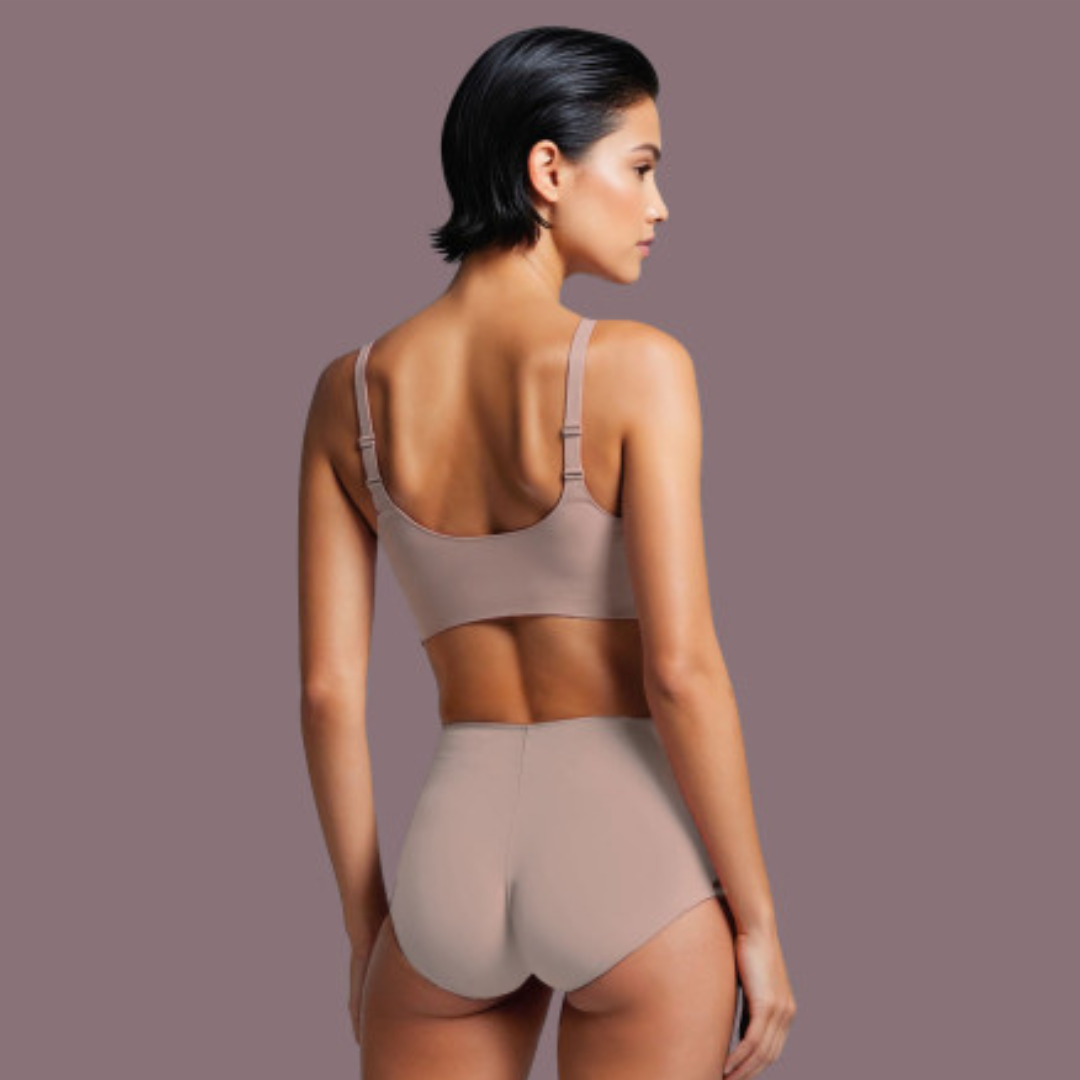 Brassiere esternabile Touch in microfibra senza ferretto e cuciture | Touch