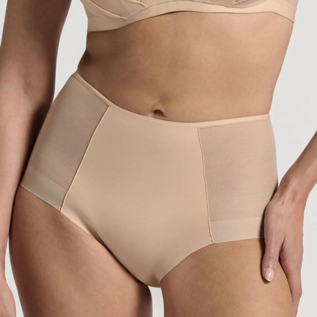 Slip vita alta panties senza cuciture con taglio vivo | Belseno Tesoro 306