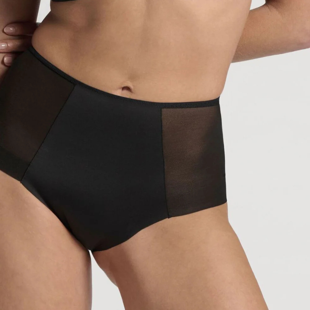Slip vita alta panties senza cuciture con taglio vivo | Belseno Tesoro 306