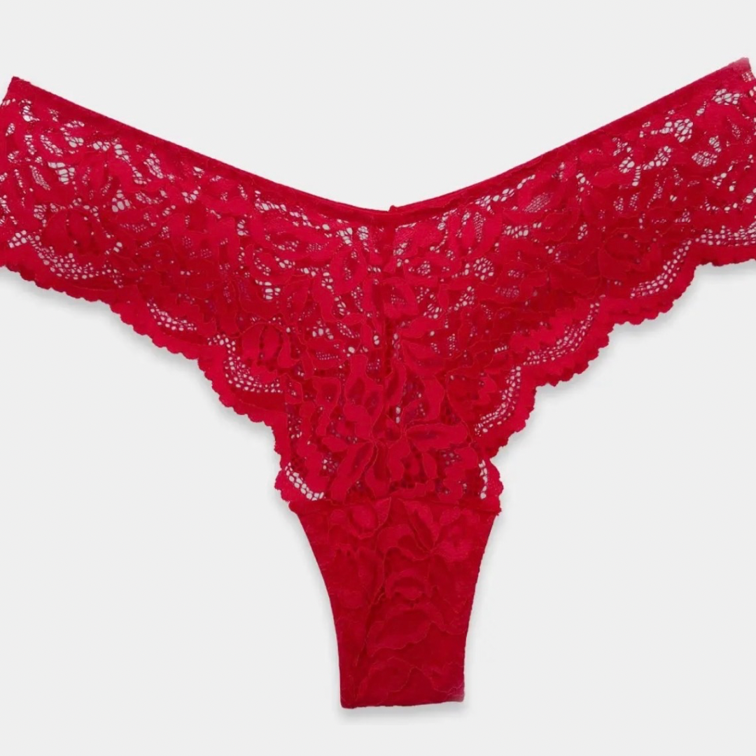 Brasiliana a “V” in pizzo XMAS | 101622