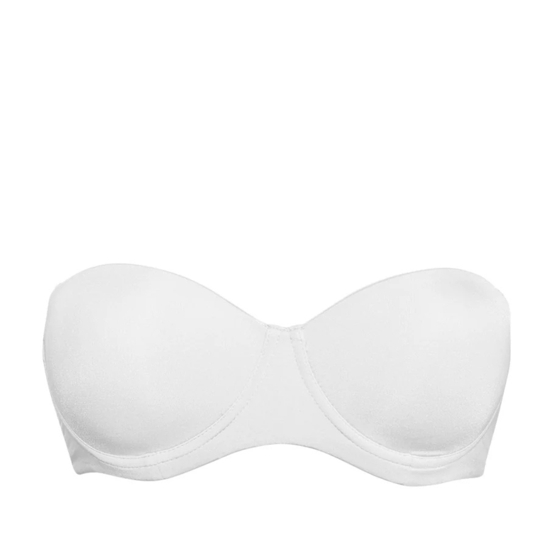 Fascia con coppe imbottite, ferretto e spalline removibili, coppa C | 2550 NEW