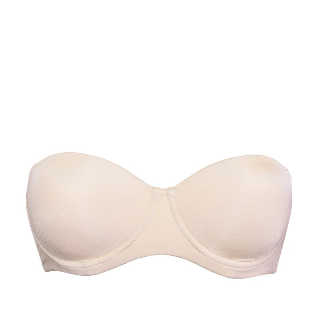 Fascia con coppe imbottite, ferretto e spalline removibili, coppa C | 2550 NEW